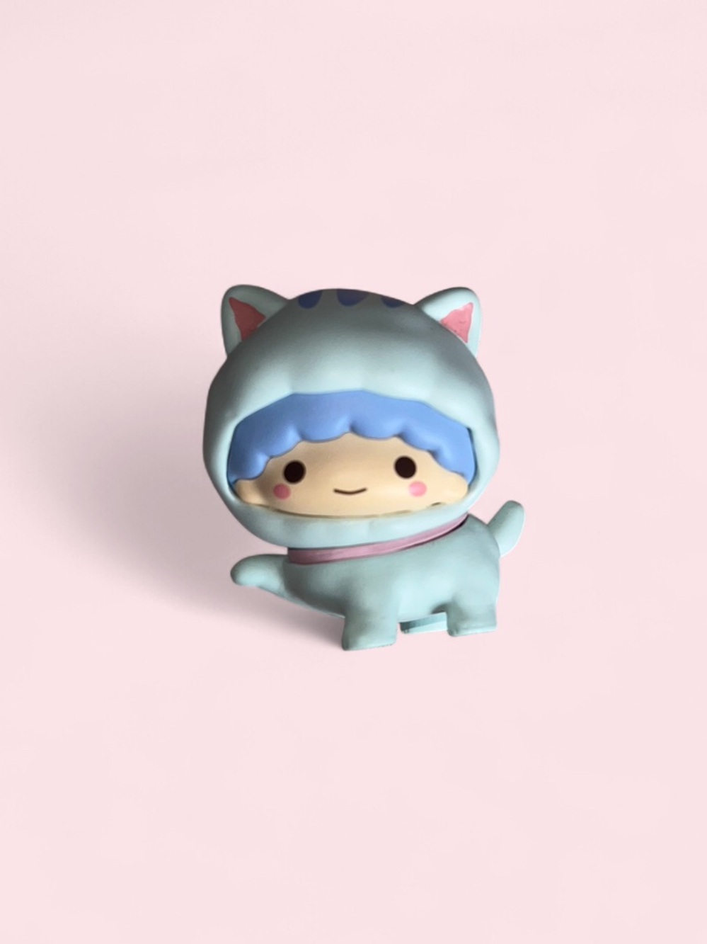 Sanrio Twin Stars Light Blue Cat Costume Figurine